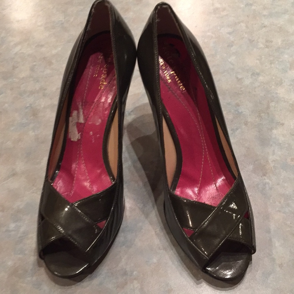 Kate spade open toe heels